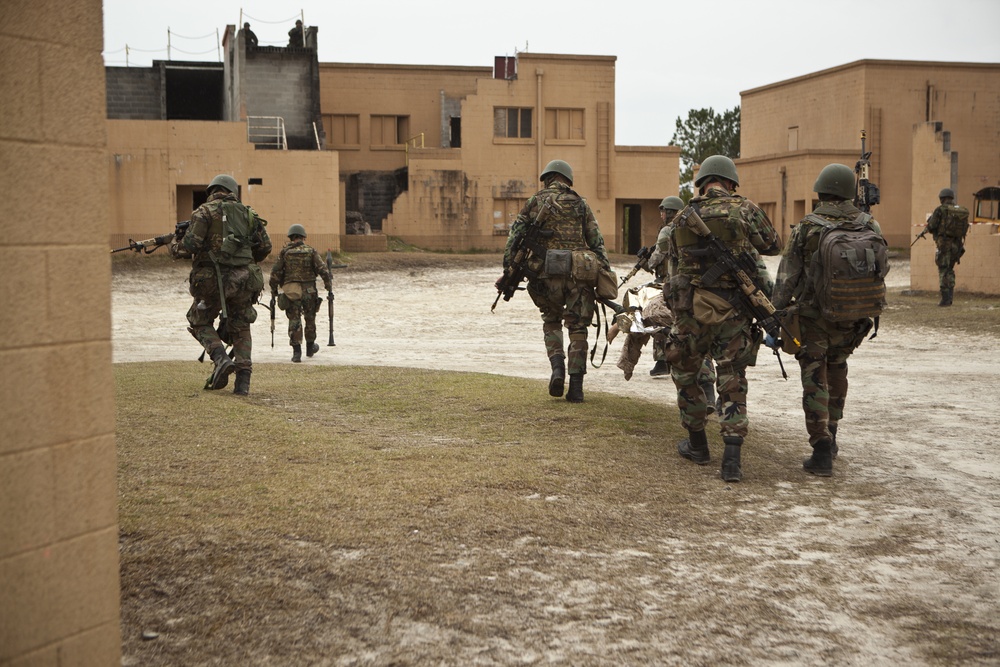 Royal Netherlands Marines Medical Training