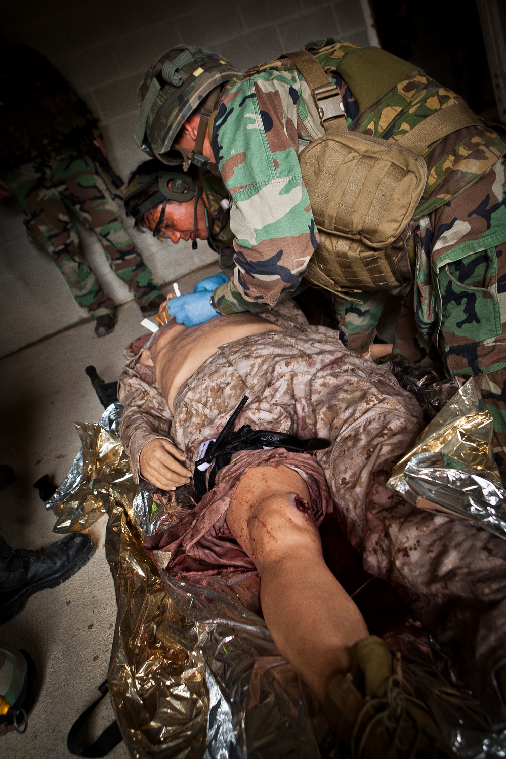 Royal Netherlands Marines Medical Training