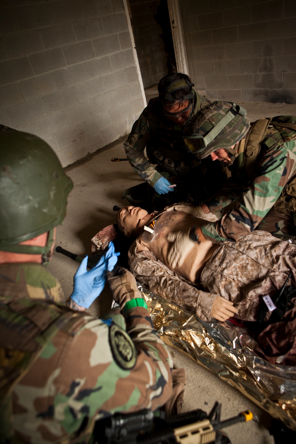 Royal Netherlands Marines Medical Training