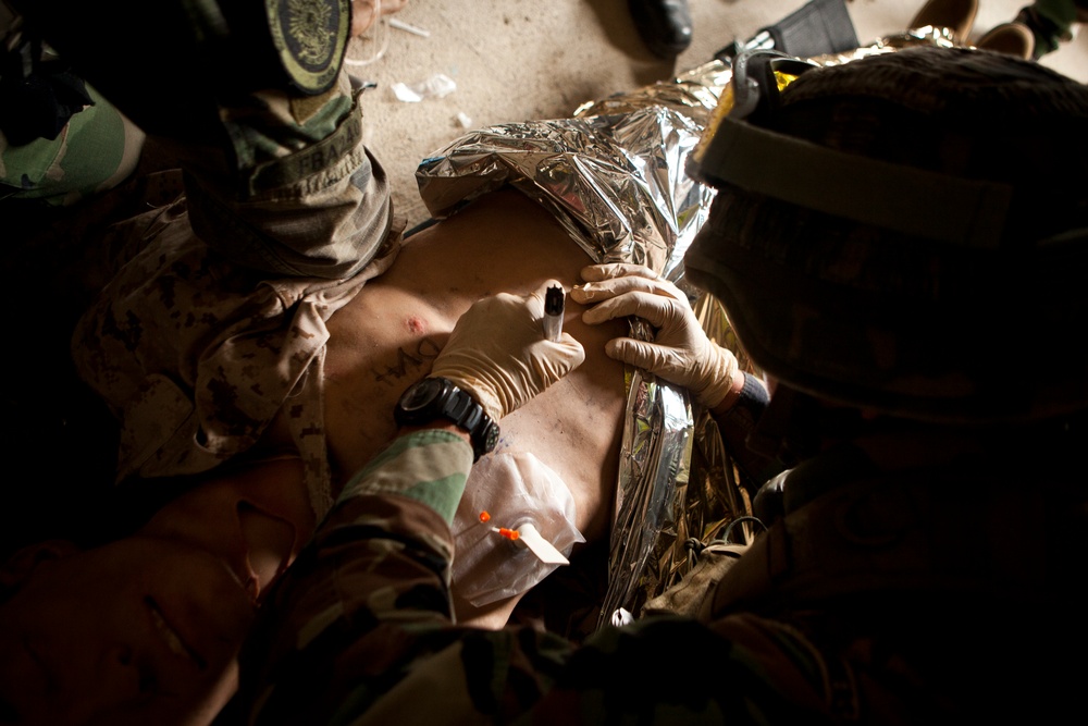 Royal Netherlands Marines Medical Training