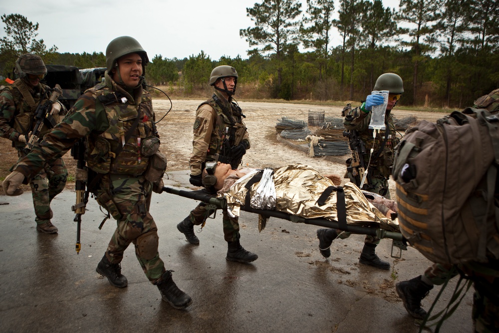 Royal Netherlands Marines Medical Training