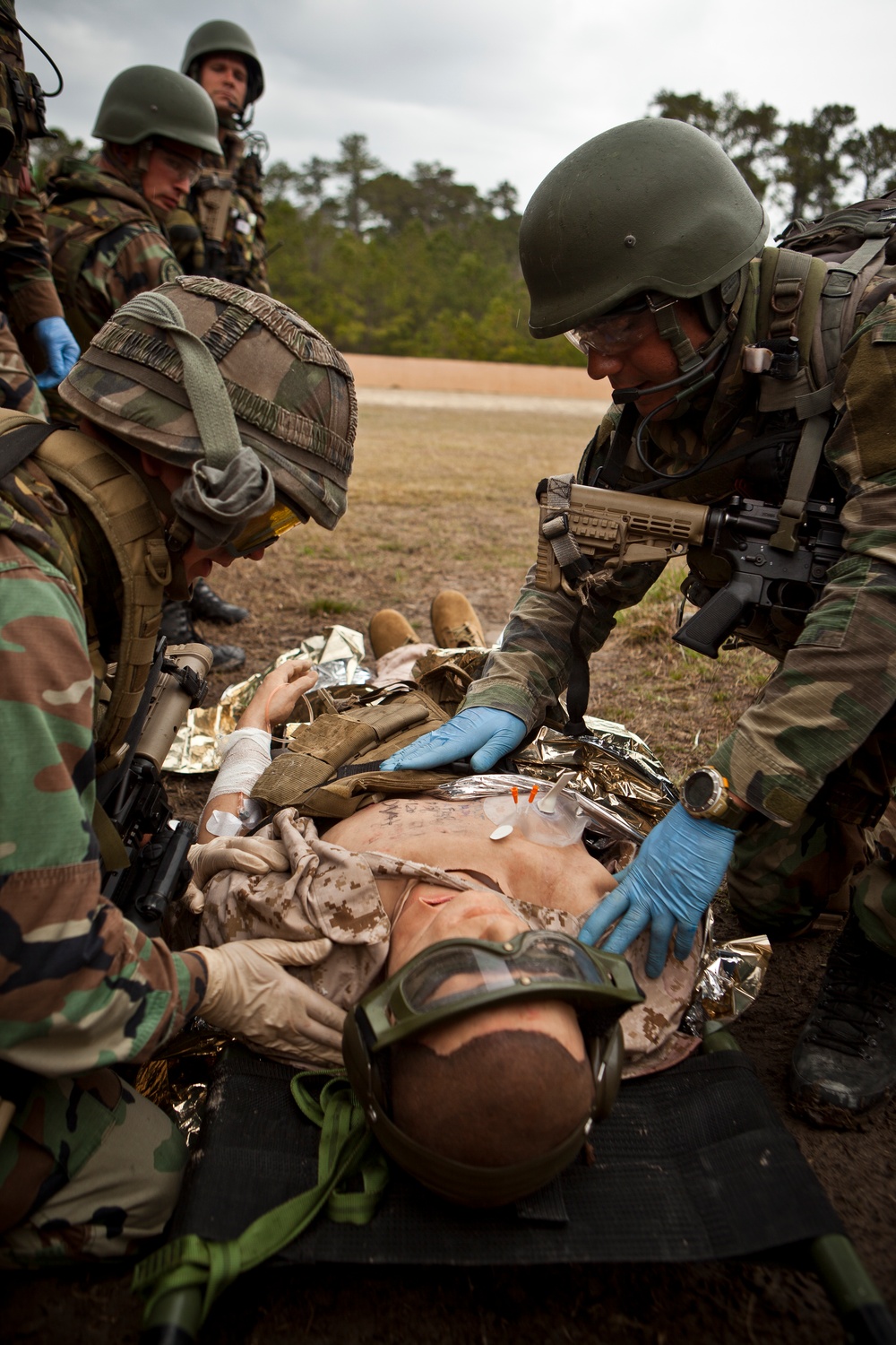 Royal Netherlands Marines Medical Training