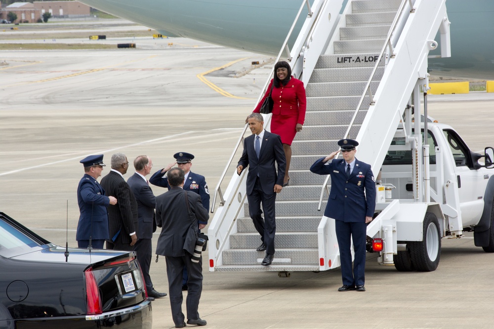 President Obama visits Birmingham