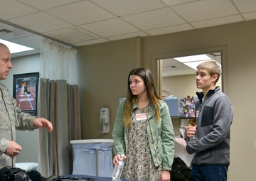 Spokane students learn about military medical field