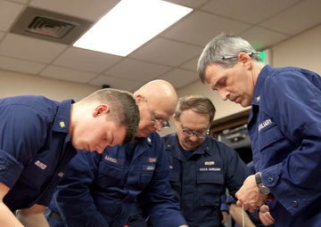 Coast Guard Auxiliary prepares SAR vests