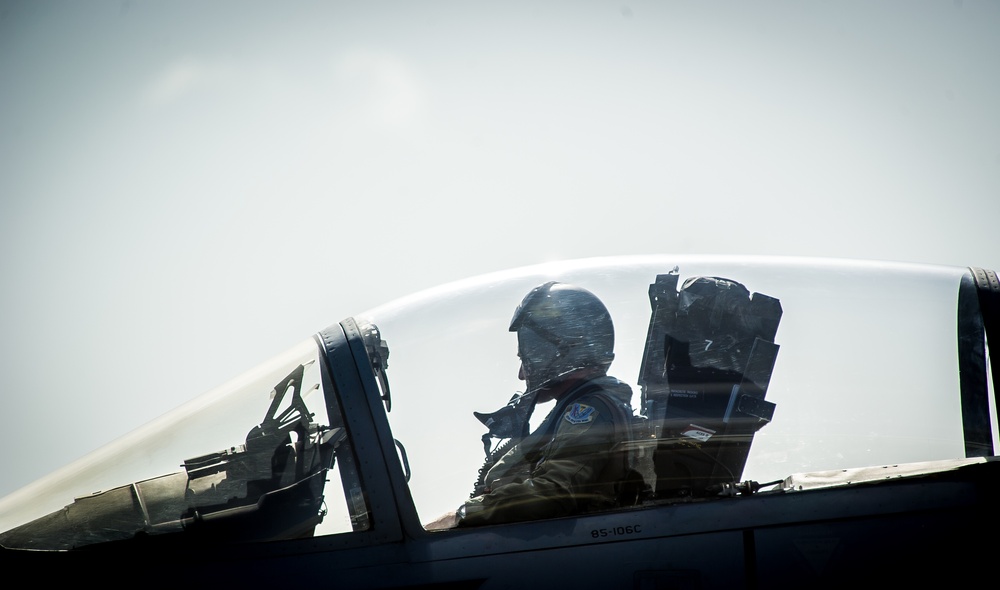 F-15C theater security package arrives in Europe
