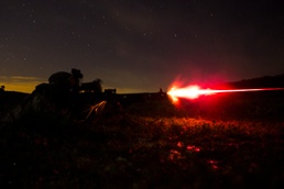 NATO partners light up live-fire range