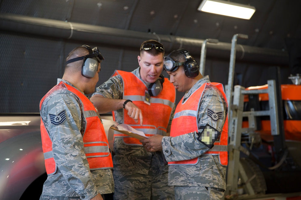 349th Air Mobility Wing members sharpened combat skills during AFSC training