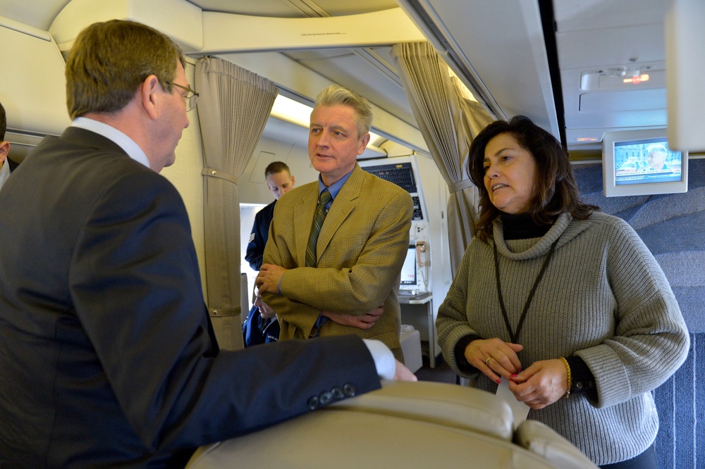 Secretary of Defense Ash Carter travels to Syracuse, NY