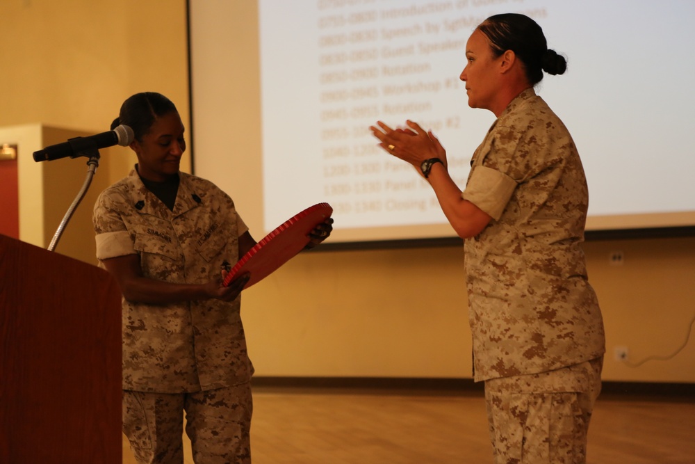 Women’s leadership symposium discusses gender equality in the Corps