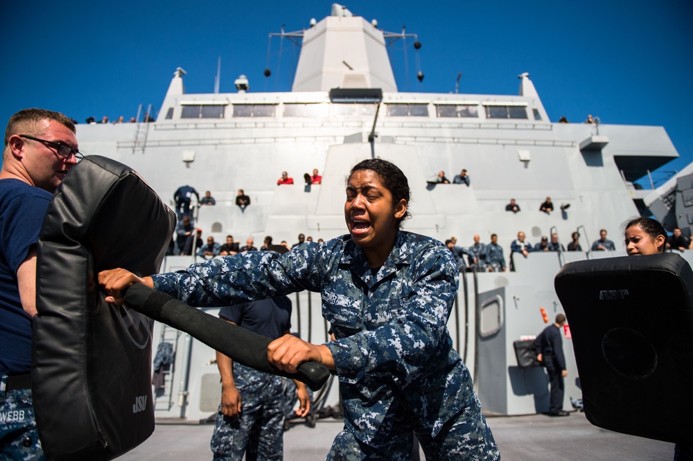 USS Anchorage action