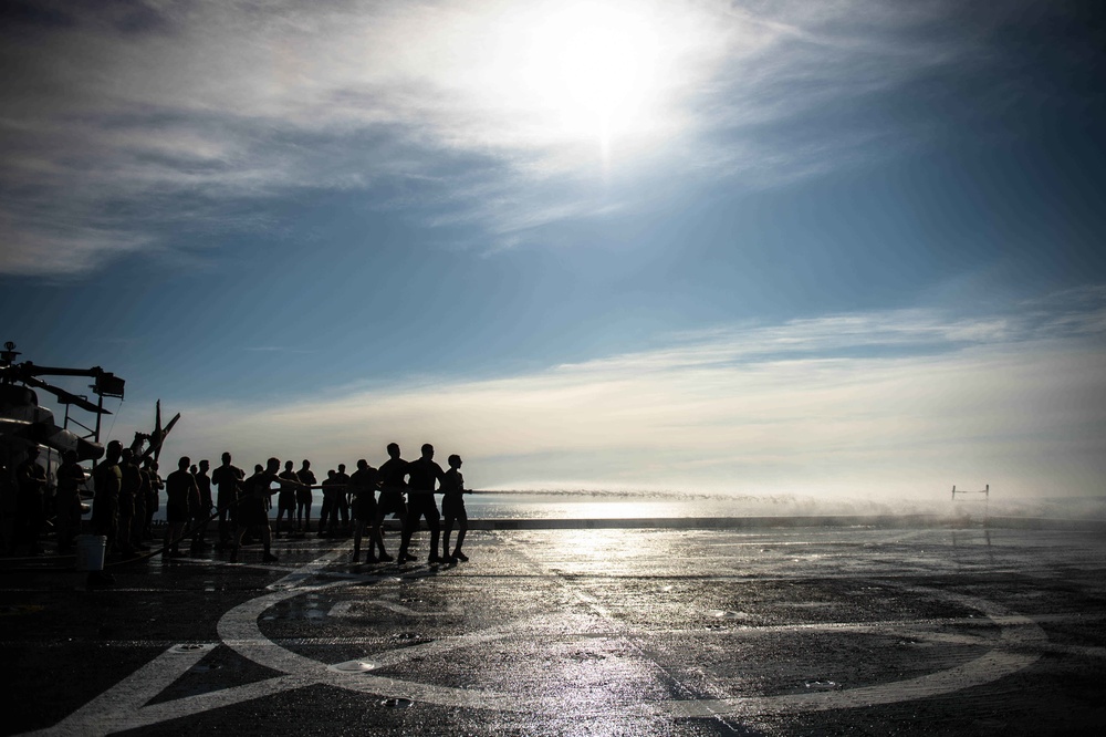 USS Anchorage action