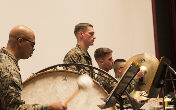 U.S. Marine Corps Band and ROK Marine Corps Band perform in CMCC CPX