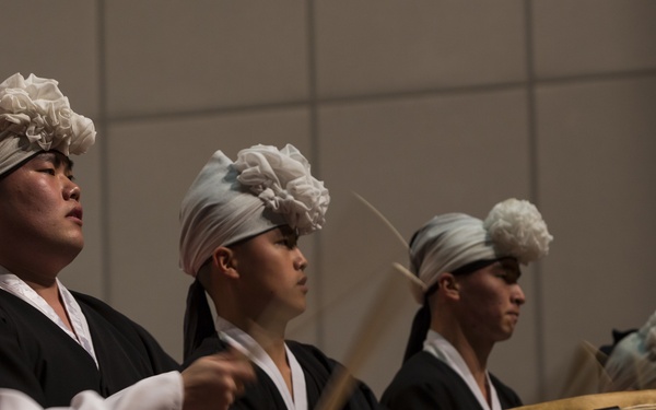 U.S. Marine Corps Band and ROK Marine Corps Band perform in CMCC CPX