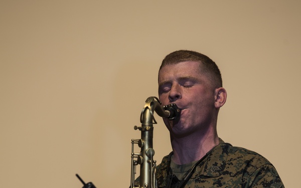 U.S. Marine Corps Band and ROK Marine Corps Band perform in CMCC CPX