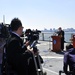 Press conference/media tour aboard USS Blue Ridge