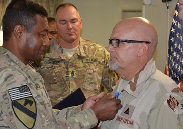 Transatlantic Afghanistan District Soldiers and civilians presented awards for actions at MFNDU