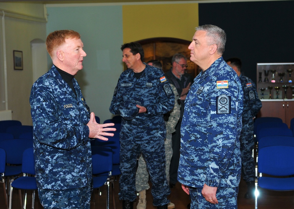 Vice Adm. Foggo III visits USS Mount Whitney