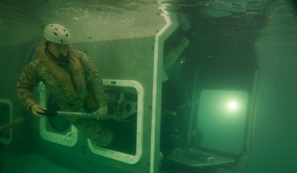Underwater Egress Training
