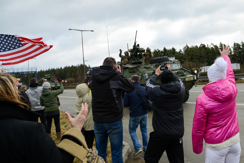 Last movement of the Dragoon Ride, Rozvadov, Czech Republic