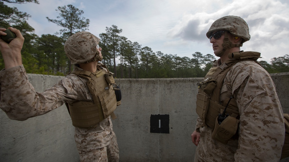 8th ESB makes some noise at grenade range