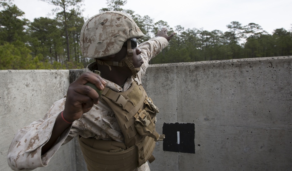 8th ESB makes some noise at grenade range