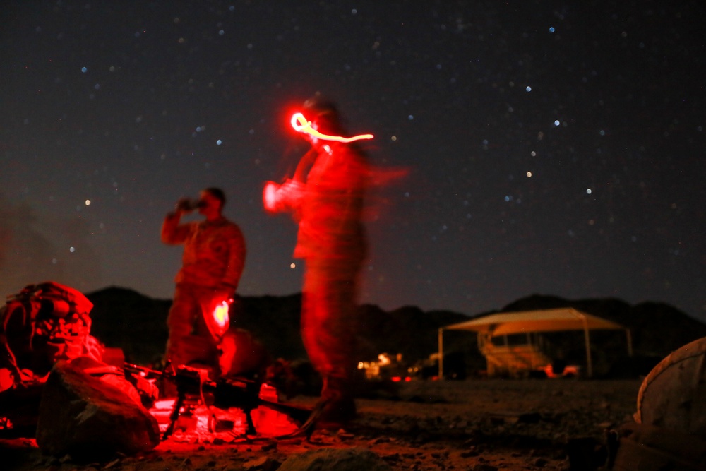 15th MEU Marines train in Sandbox