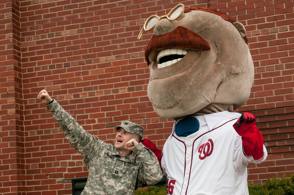 Preseason cookout with the Washington Nationals March 31, 2015