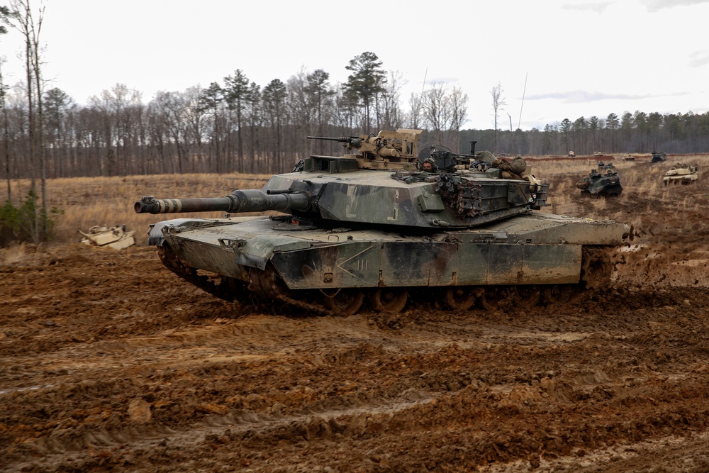 Tanks roll through MCCRE