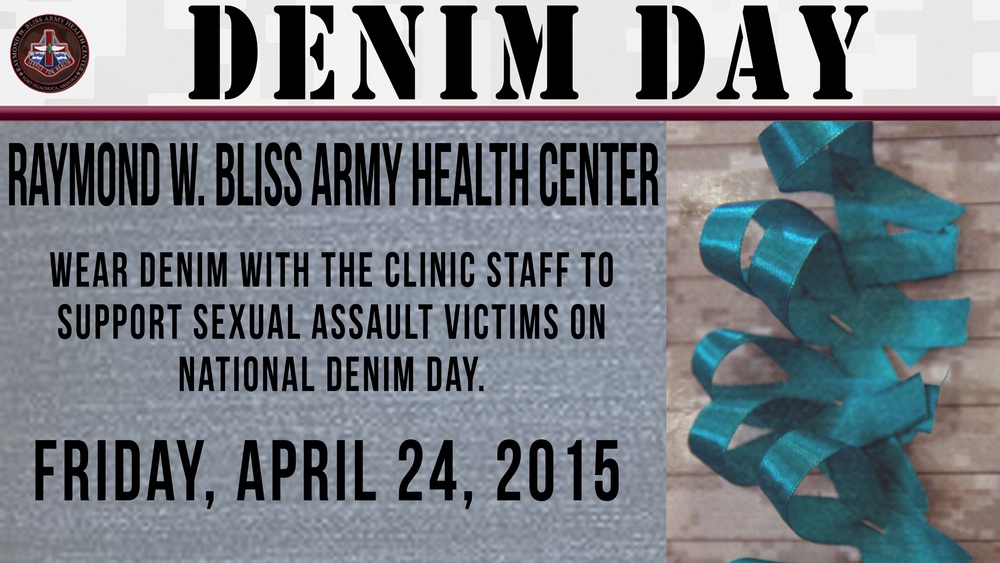 Health center participating in National Denim Day
