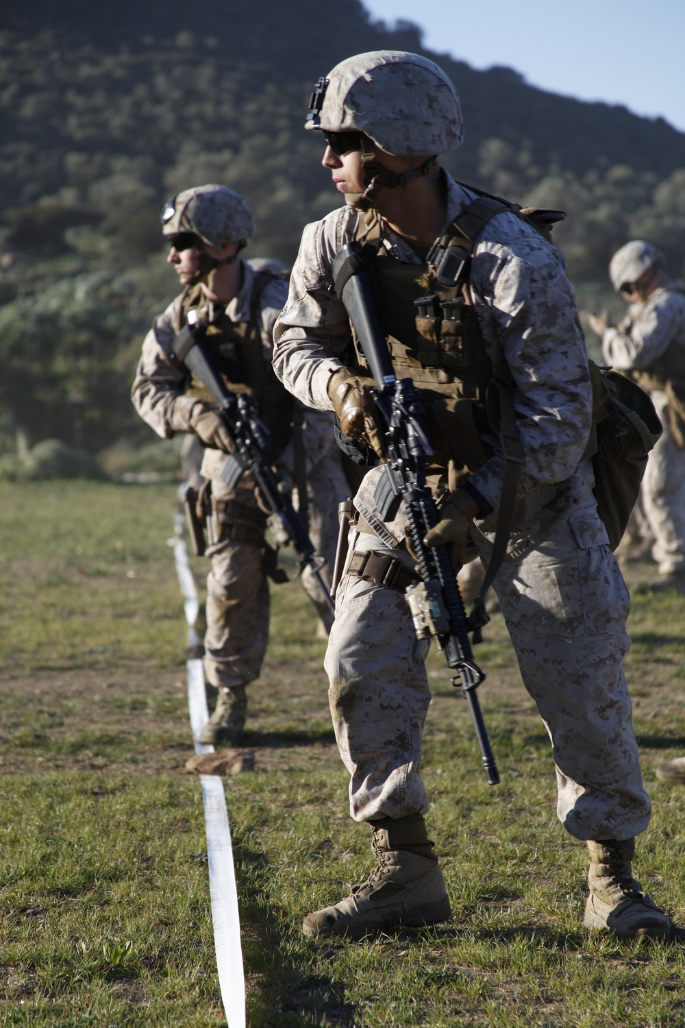 Security Force Marines conduct trilateral exercise during Lisa Azul
