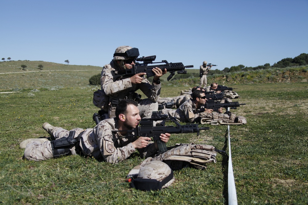 Security Force Marines conduct trilateral exercise during Lisa Azul