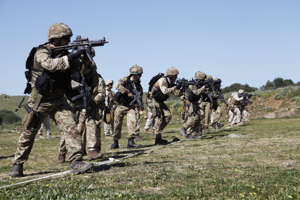 Security Force Marines conduct trilateral exercise during Lisa Azul