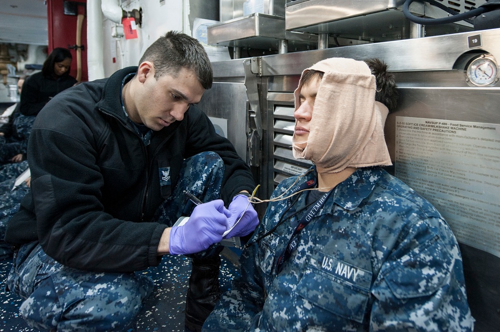 USS Harry S. Truman action