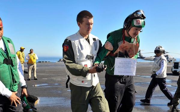 USS Theodore Roosevelt action