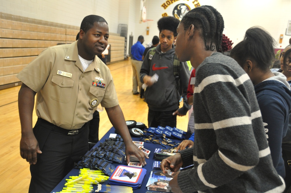 Middle school career day