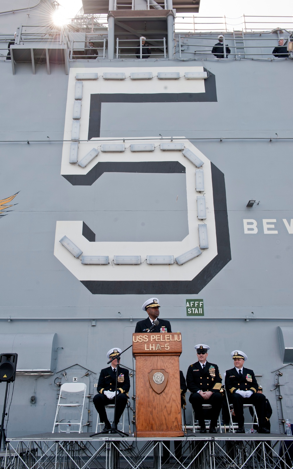 USS Peleliu operations