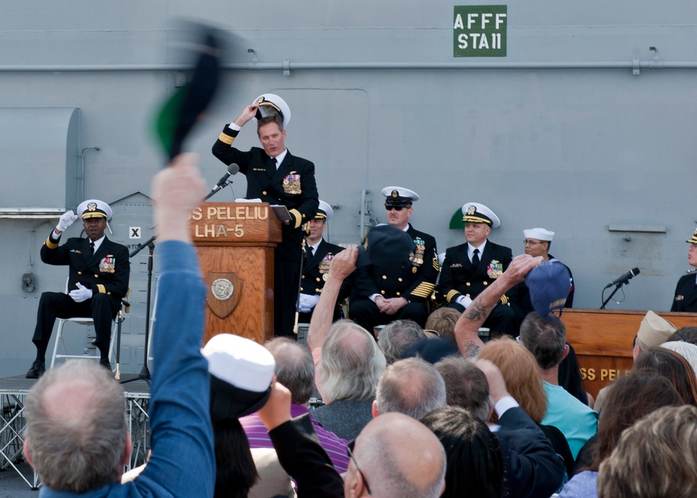 USS Peleliu operations