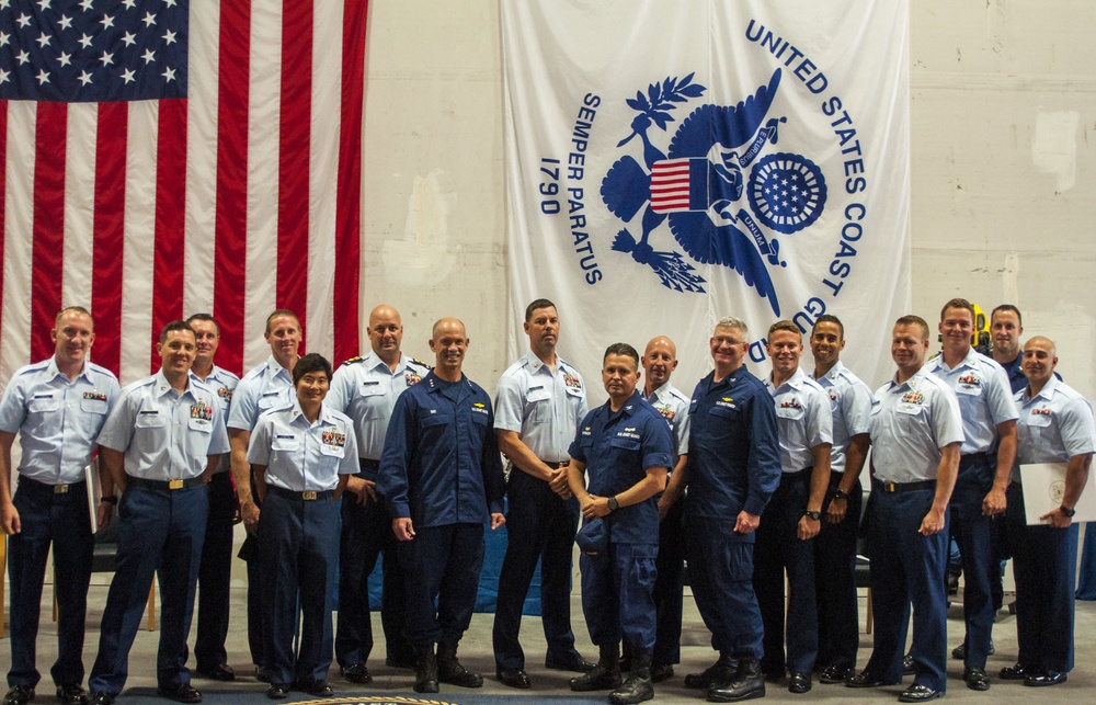 Coast Guard's newest divers presented with official diver certificates