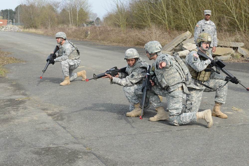 AFNORTH BN squad training exercise (STX)