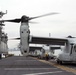 Ospreys depart USS Bonhomme Richard