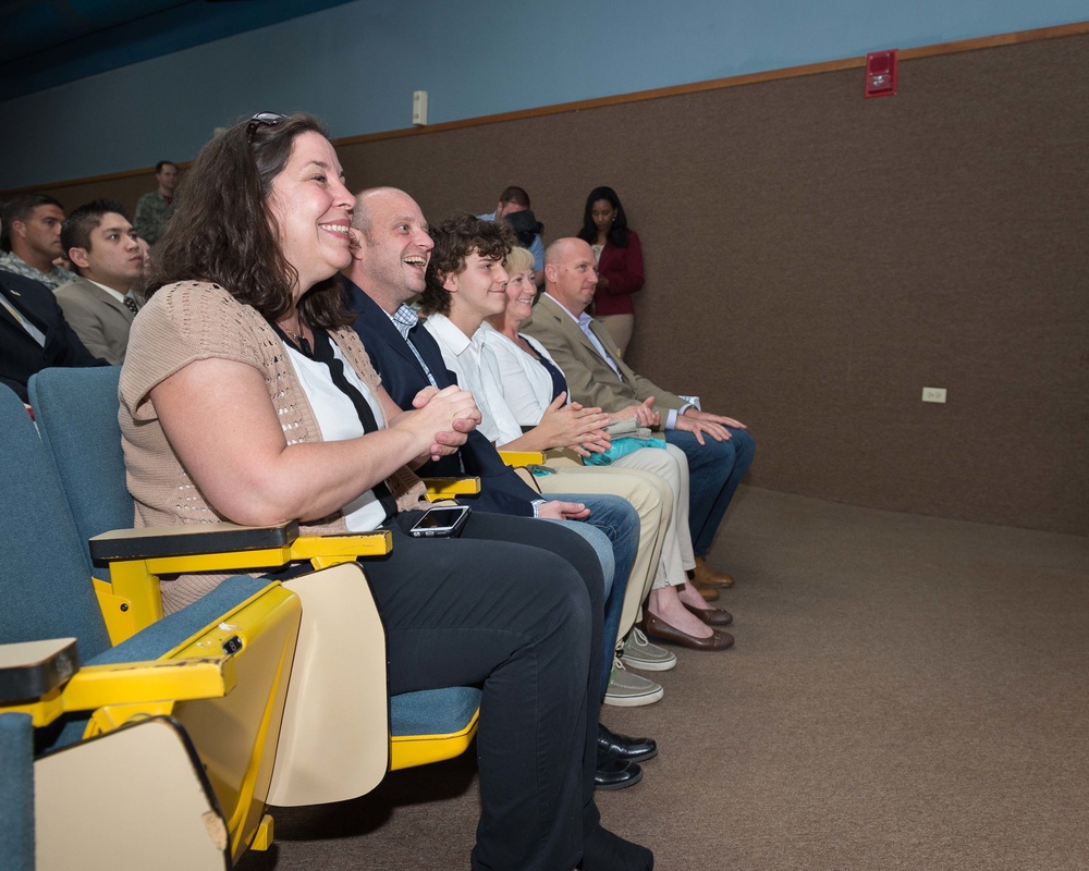 Texas Military Forces honors cancer fighter at honorary enlistment ceremony