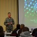 Maj. Gen. Mark Bartman speaks to educators