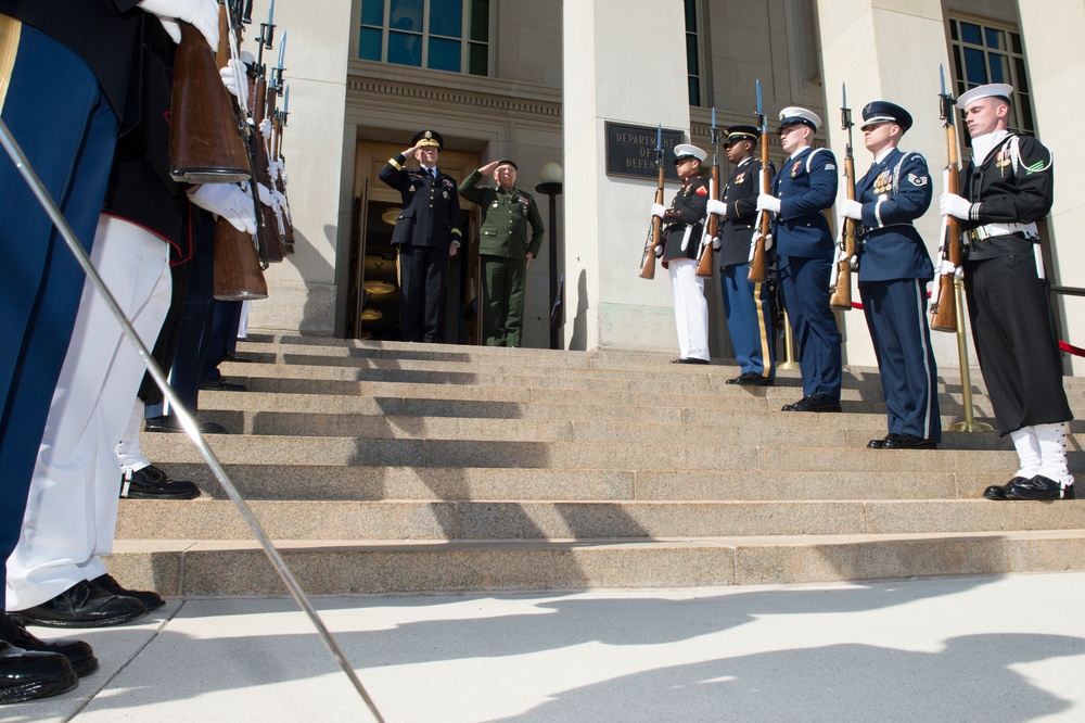 CJCS meets with his Brazilian counterpart