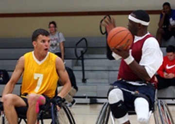 Tactical precision rules Army Trials wheelchair basketball finals