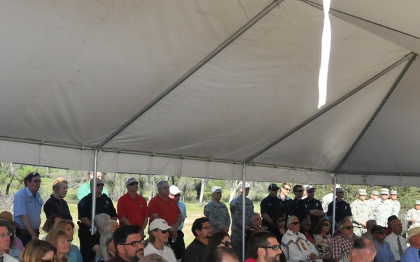 Tidball Store Land Transfer Ceremony