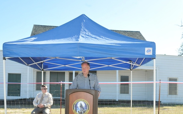 Tidball Store Land Transfer Ceremony