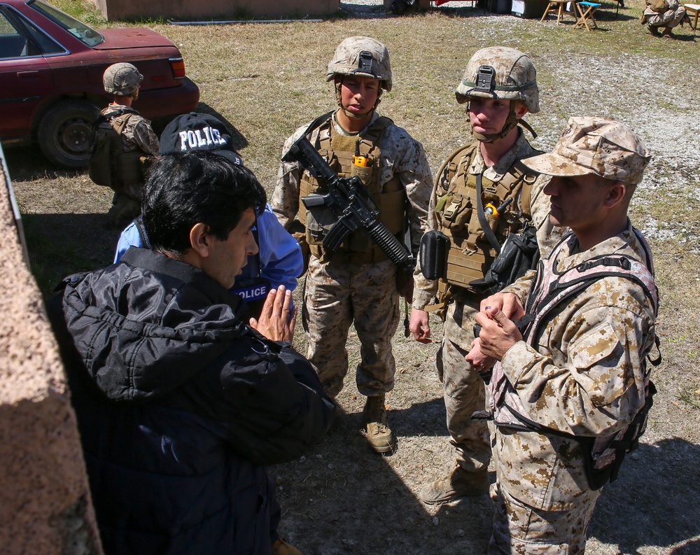 Marines with 1/8 expand knowledge on proper search procedures