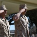 Sergeants Major salute during pass and review