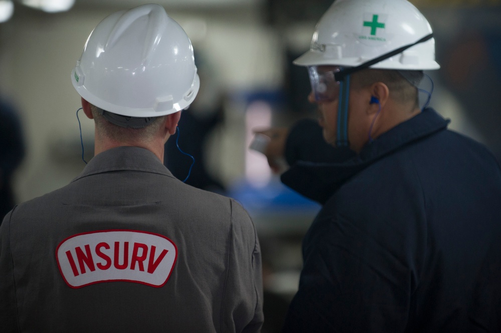 USS America Board of Inspection and Survey